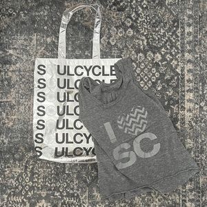 SoulCycle Gray Tank Top